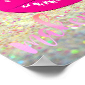 モダン唇カッコいい,グリッターメイクアップアーティスト ポスター (角)