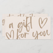 モダン商品券 (正面/裏面)