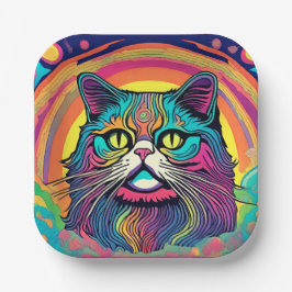 モダン善猫 ペーパープレート