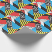 モダン図形:抽象芸術シームレススタイル ラッピングペーパー (角)