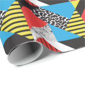 モダン図形:抽象芸術シームレススタイル ラッピングペーパー (ロールコーナー)