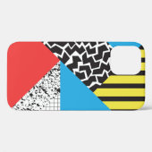 モダン図形:抽象芸術シームレススタイル Case-Mate iPhoneケース (裏面 (横))