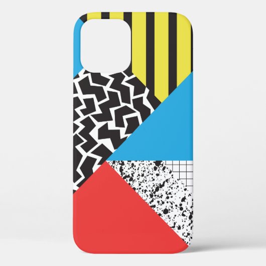 モダン図形:抽象芸術シームレススタイル Case-Mate iPhoneケース (裏面)