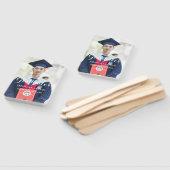 モダン大学院のスクリプクラシックト写真名門私立校風の ハンドファン (組立なし)