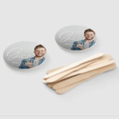 モダン大学院写真のスクリプト ハンドファン (組立なし)