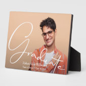 モダン大学院写真のスクリプト フォトプラーク (側面)