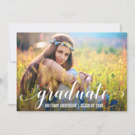 モダン大学院写真のスクリプト 案内状