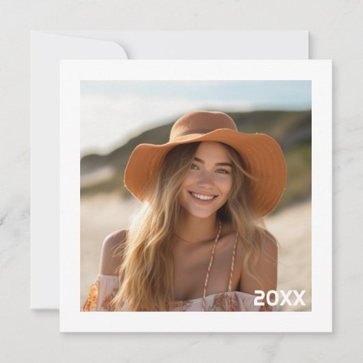 モダン大学院写真の発表とパーティー 招待状 (正面)