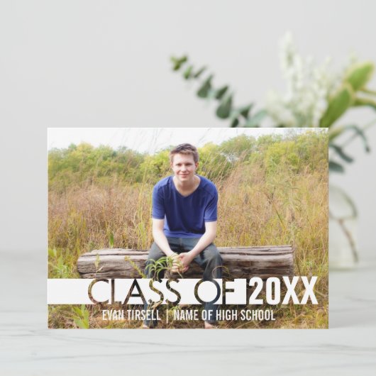 モダン大学院写真の発表とパーティー 招待状 (スタンド正面)