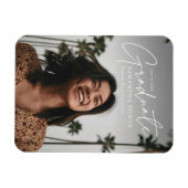 モダン大学院写真卒業 マグネット (横)