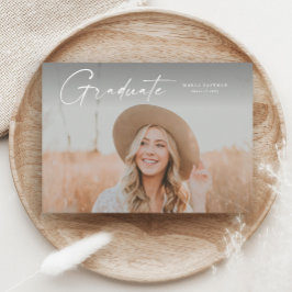 モダン大学院写真卒業 招待状