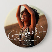 モダン大学院写真卒業 缶バッジ (正面)