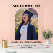 モダン大学院写真Archへようこそ アクリルサイン (ウェディング)