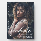 モダン大学院手書き |写真 フォトプラーク (正面)