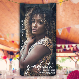 モダン大学院手書き |写真 横断幕