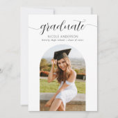 モダン大学院生Arch 2写真 招待状 (正面)