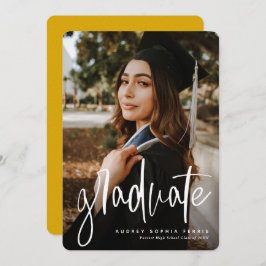 モダン大学院金ゴールド写真の卒業発表