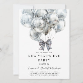 モダン大晦日パーティー 招待状