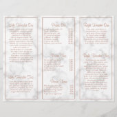 モダン大理石エレガントビジネス3折パンフレット (裏面)