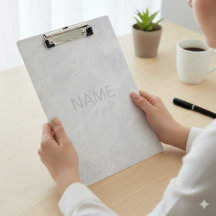 モダン大理石クリップボーカスタムド