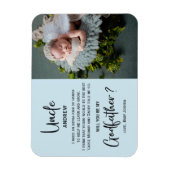 モダン大理石ゴッドファーザー写真提案書 マグネット (縦)