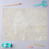 モダン大理石テクスチャグレーベージュデコップアートティス 薄葉紙 (クラフト)