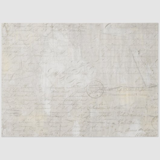 モダン大理石テクスチャグレーベージュデコップアートティス 薄葉紙 (正面)