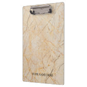 モダン大理石デザイパーソナライズされたナー クリップボード (左)