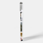 モダン大理石Instagramファミリーフォトブースストリップ Case-Mate iPhoneケース (裏面 / 左)