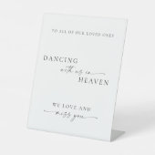 モダン天国記念結婚踊り 台座サイン (正面)