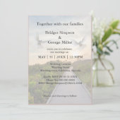 モダン天国階段の神聖な結婚の招待 (スタンド正面)