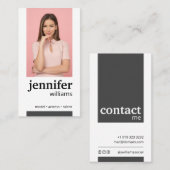 モダン女優モデル名刺 名刺 (正面/裏面)