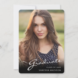 モダン学エレガント生 |トレンディー写真 案内状