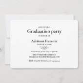 モダン学エレガント生 招待状 (裏面)