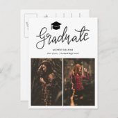 モダン学カジュアル生 | Grad 2枚の写真 案内ポストカード (正面/裏面)