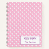 モダン学校ラブノート ノートブック (正面)