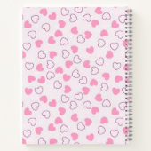 モダン学校ラブノート ノートブック (裏面)