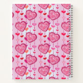 モダン学校ラブノート ノートブック (裏面)