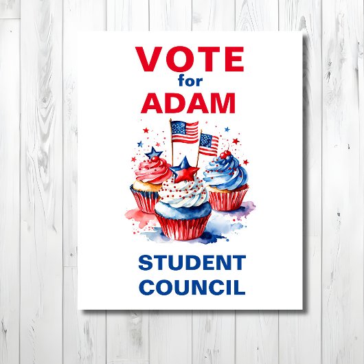 モダン学長の投票 チラシ