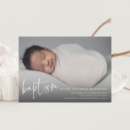 モダン宗教洗礼と《キリスト教》洗礼式や命名式 マグネット招待状