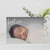 モダン宗教洗礼と《キリスト教》洗礼式や命名式 招待状 (スタンド正面)