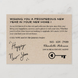 モダン実在エステート ポストカード