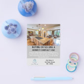 モダン実在エレガント財カスタム主 チラシ (シングル)