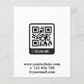 モダン実在エレガントEstate Agent Realty Photo チラシ (裏面)