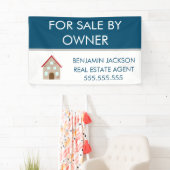 モダン実在シンプルマーケティング 横断幕 (インサイチュ)