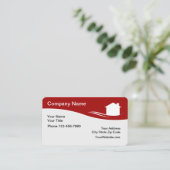 モダン実在デザイン 名刺 (スタンド正面)