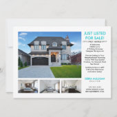 モダン実在マーケティングはがき (裏面)