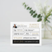 モダン実在マーケティングはがき ポストカード (スタンド正面)