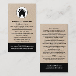 モダン実在ユニーク財 名刺