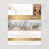 モダン実在不動産プロフェッショナル不動産仲介業者追加 チラシ (正面)